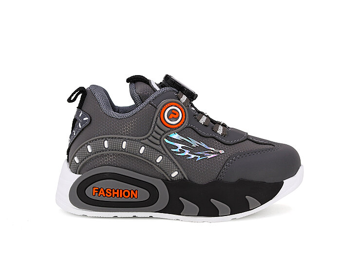Pro Kids Patik 5060 Cilt Spor Ayakkabı Füme - 3