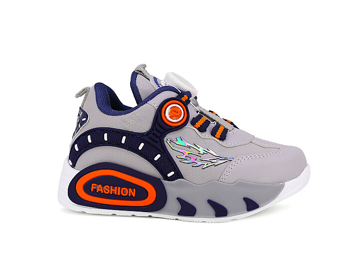 Pro Kids Patik 5060 Cilt Spor Ayakkabı Gri - 3