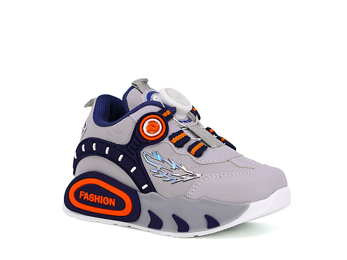 Pro Kids Patik 5060 Cilt Spor Ayakkabı Gri - Pro Kids