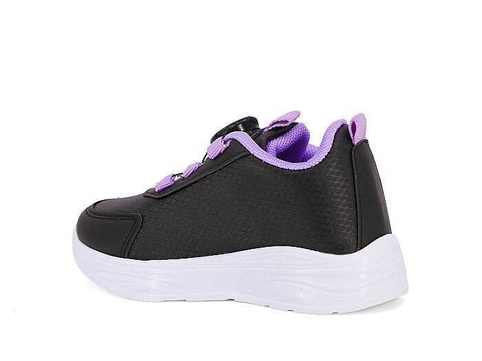 Pro Kids Patik Cilt 5004 Spor Ayakkabı Siyah - Lila - Pro Kids (1)