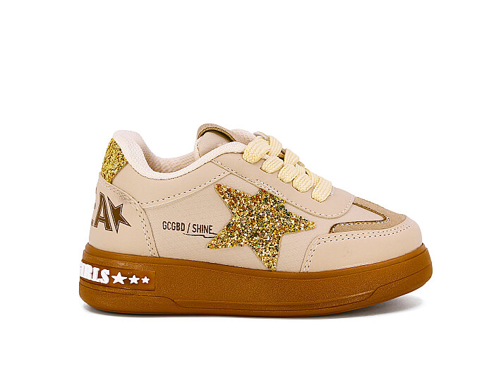 Pro Kids Patik 5006 Cilt Spor Ayakkabı Bej - 3