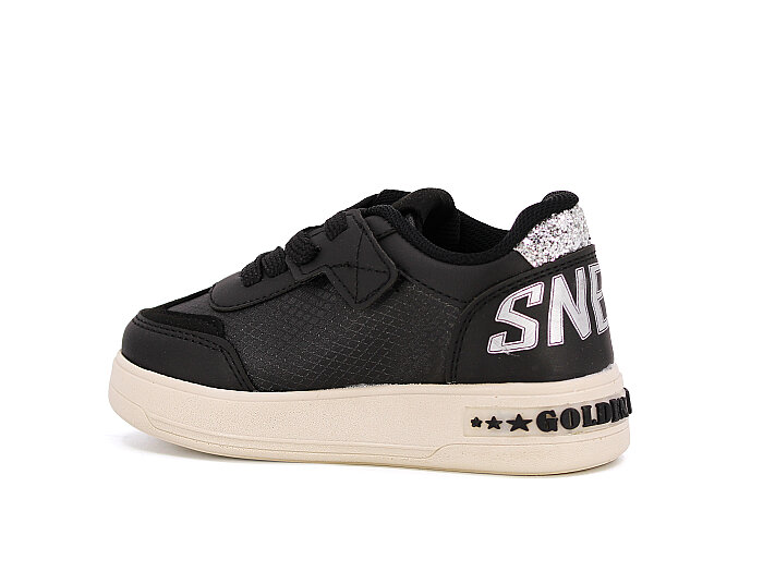 Pro Kids Patik 5006 Cilt Spor Ayakkabı Siyah - Gümüş - 2