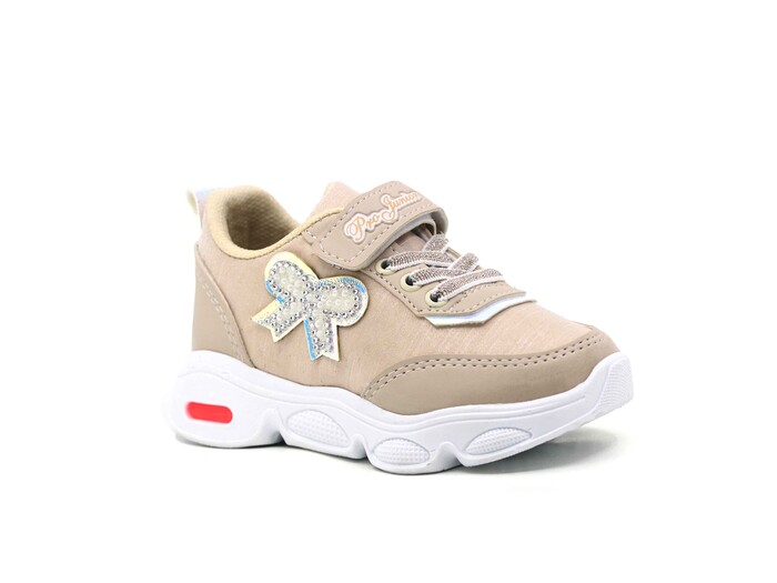 Projunior Bebe 2520 Işıklı Spor Ayakkabı Bej - 1