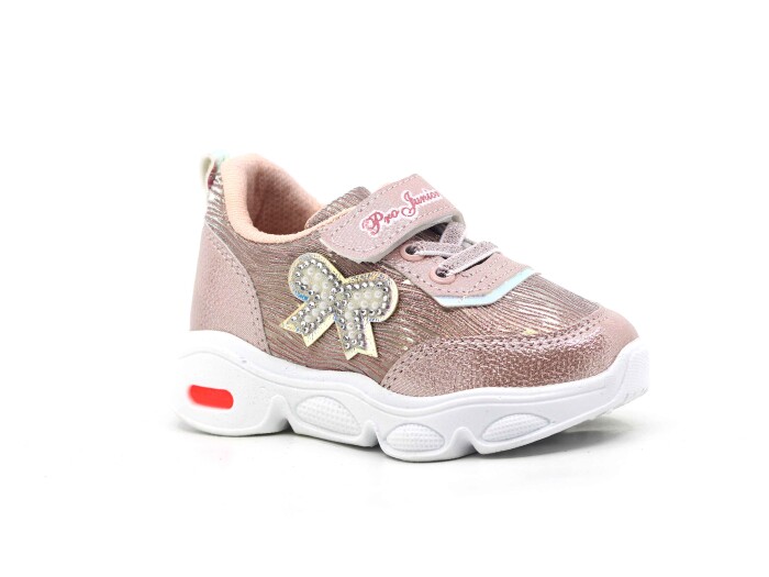 Projunior Bebe 2520 Işıklı Spor Ayakkabı Pudra - Projunior