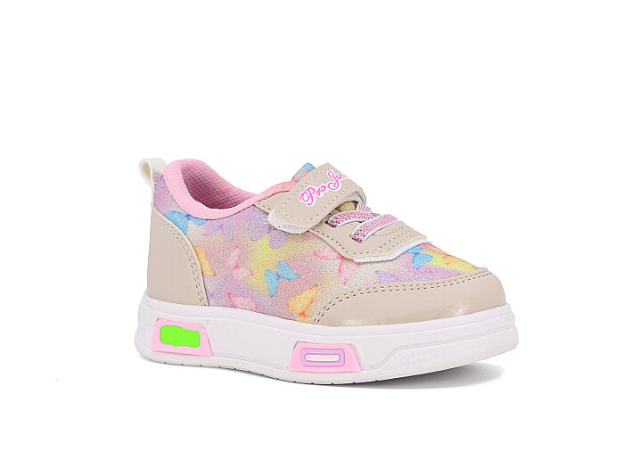 Projunior Bebe 2650 Işıklı Spor Ayakkabı Bej - Projunior