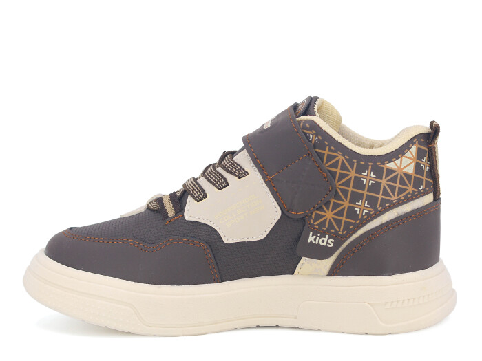 Projunior Filet 2505 Basket Cilt Spor Ayakkabı Kahve - Bej - Projunior (1)