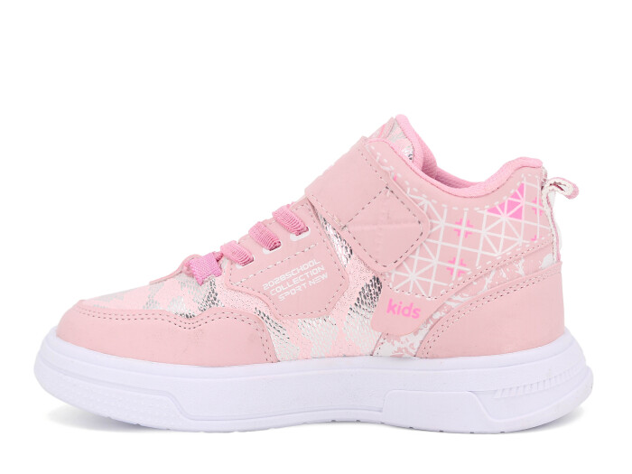 Projunior Filet 2505 Basket Cilt Spor Ayakkabı Pembe - Projunior (1)