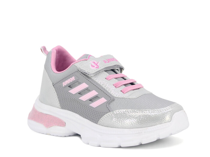 Projunior Filet 2560 Cilt Spor Ayakkabı Gümüş - Pembe - 1