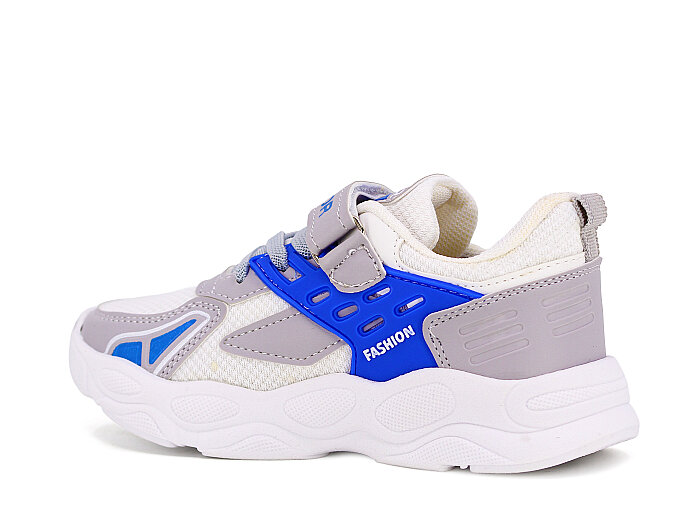 Projunior Filet 2633 Anorak Kutulu Spor Ayakkabı Buz - Gri - Mavi - Projunior (1)