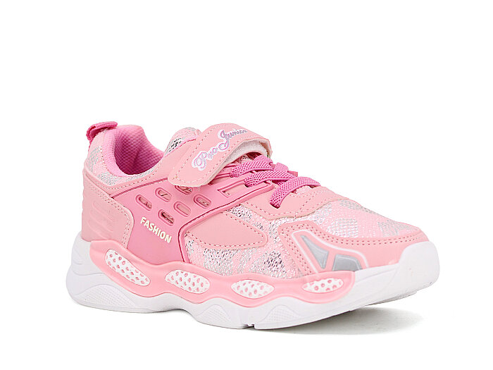 Projunior Filet 2633 Anorak Kutulu Spor Ayakkabı Pembe - Projunior