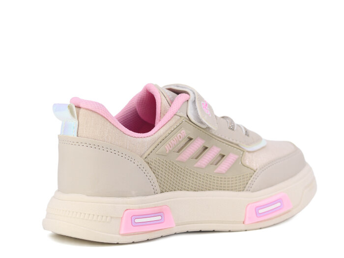 Projunior Filet 2660 Spor Ayakkabı Bej - Pembe - 3