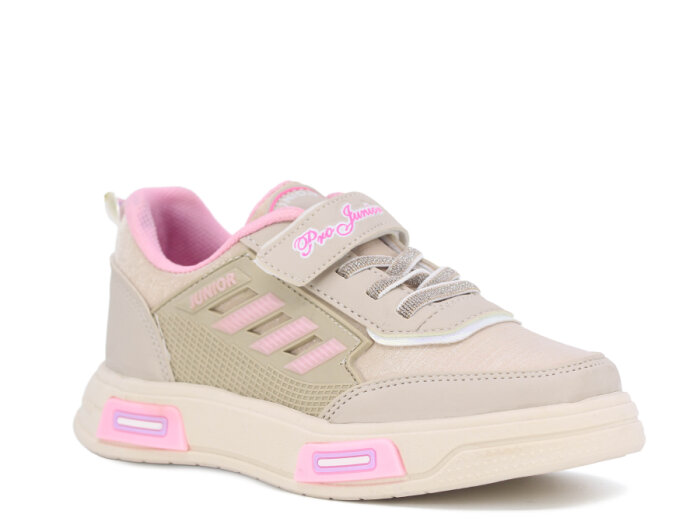 Projunior Filet 2660 Spor Ayakkabı Bej - Pembe - 1