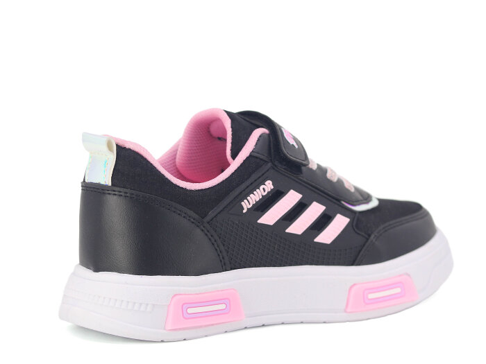 Projunior Filet 2660 Spor Ayakkabı Siyah - Pembe - 3