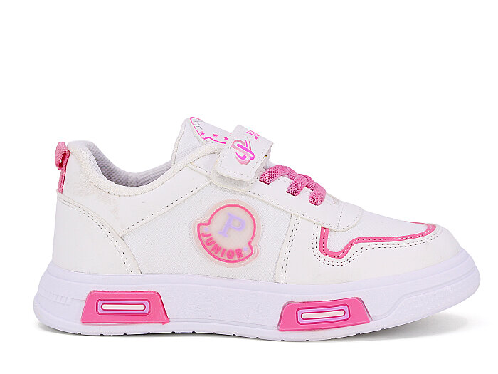 Projunior Filet 2672 Cilt Spor Ayakkabı Beyaz - Pembe - 3