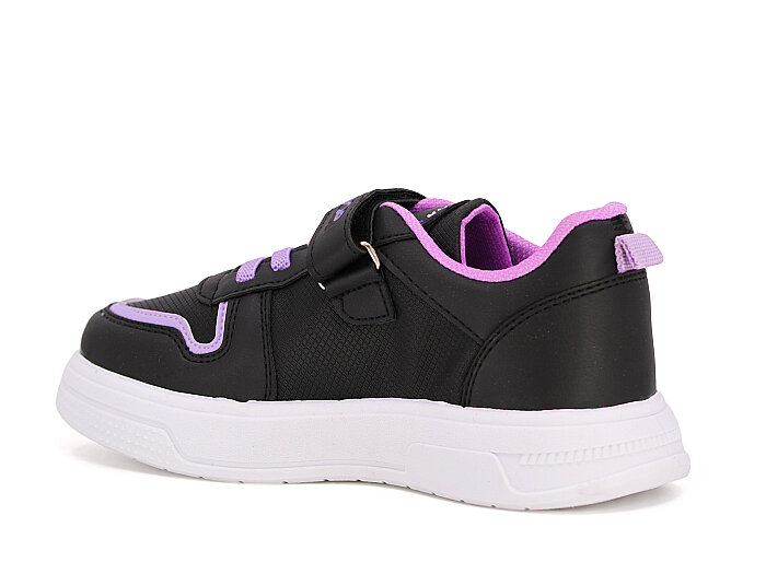 Projunior Filet 2672 Cilt Spor Ayakkabı Siyah - Lila - Projunior (1)