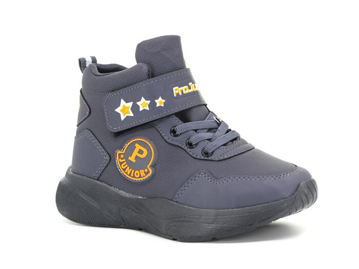 Projunior Patik 2370 Dank Cilt Erkek Spor Ayakkabı Füme - Turuncu - Projunior