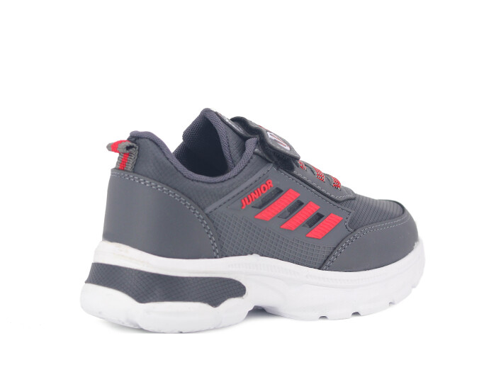 Projunior Patik 2560 Cilt Spor Ayakkabı Füme - Kırmızı - 3