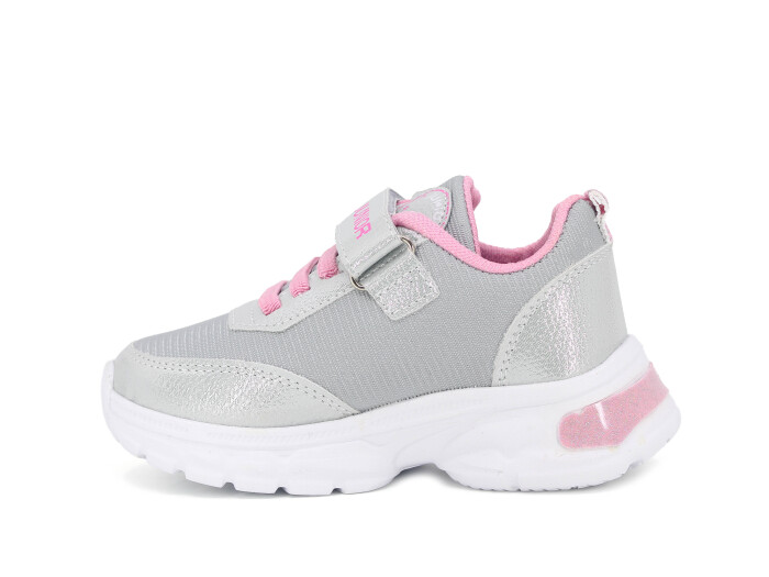 Projunior Patik 2560 Cilt Spor Ayakkabı Gümüş - Pembe - Projunior (1)