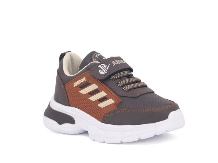 Projunior Patik 2560 Cilt Spor Ayakkabı Kahve - Bej 