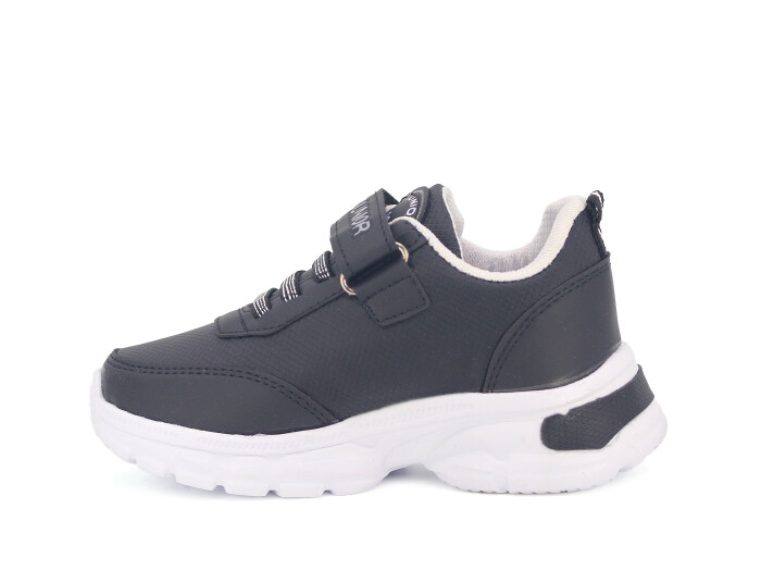 Projunior Patik 2560 Cilt Spor Ayakkabı Siyah - Beyaz - Projunior (1)