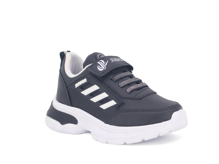 Projunior Patik 2560 Cilt Spor Ayakkabı Siyah - Beyaz - Projunior