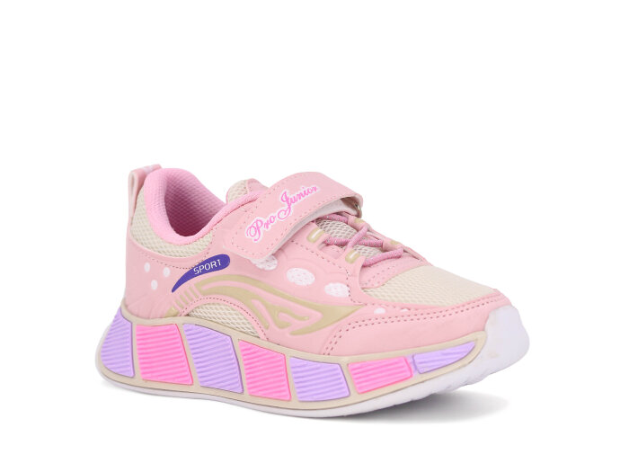 Projunior Patik 2612 Spor Ayakkabı Pembe - Bej - 1