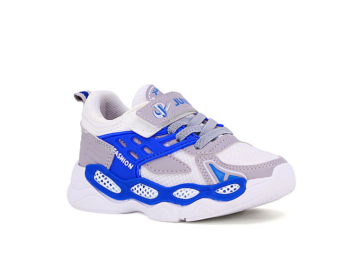 Projunior Patik 2633 Anorak Kutulu Spor Ayakkabı Buz - Gri - Mavi - Projunior