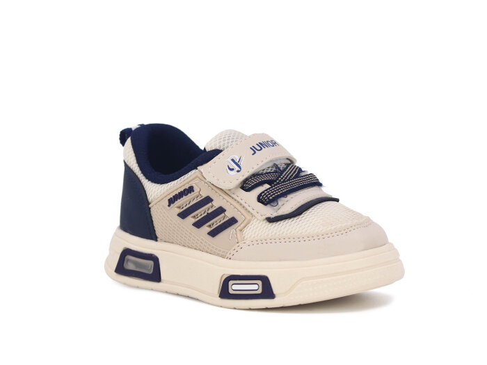 Projunior Bebe 2660 Işıklı Spor Ayakkabı Bej - Lacivert - Projunior