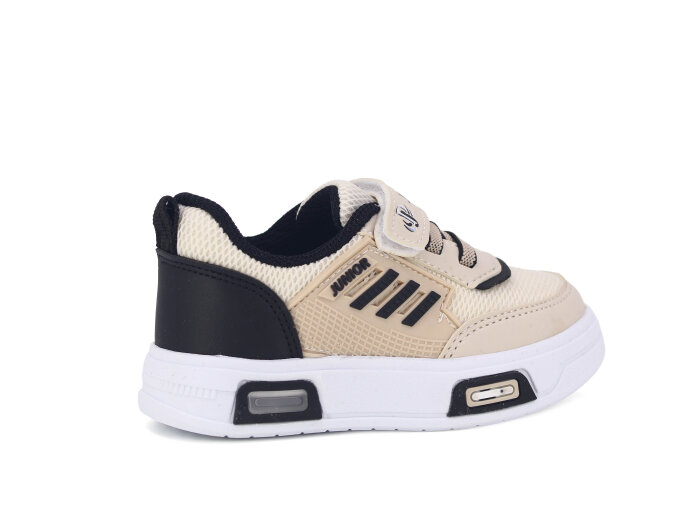 Projunior Bebe 2660 Işıklı Spor Ayakkabı Bej - Siyah - 3