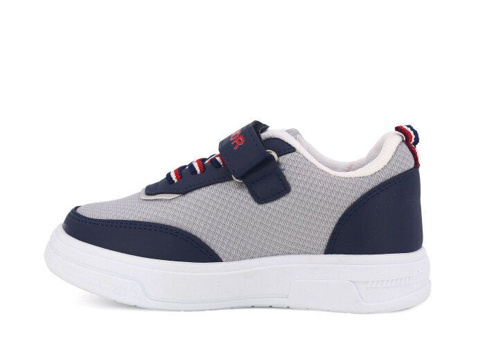 Projunior Patik 2660 Işıklı Spor Ayakkabı Gri - Lacivert - Projunior (1)