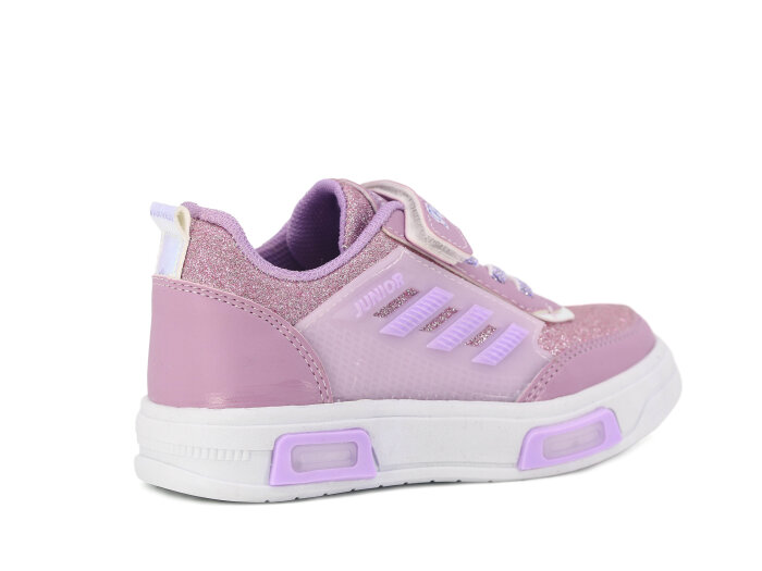 Projunior Patik 2660 Işıklı Spor Ayakkabı Lila - 3