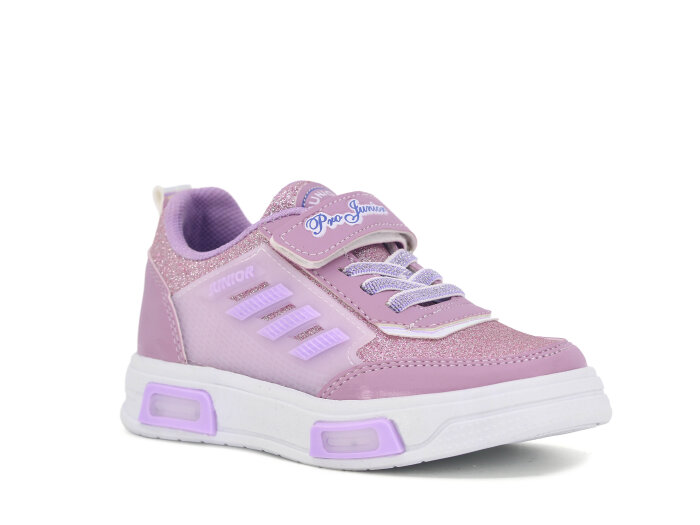 Projunior Patik 2660 Işıklı Spor Ayakkabı Lila - Projunior