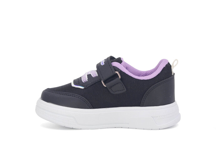 Projunior Bebe 2660 Işıklı Spor Ayakkabı Siyah - Lila - Projunior (1)