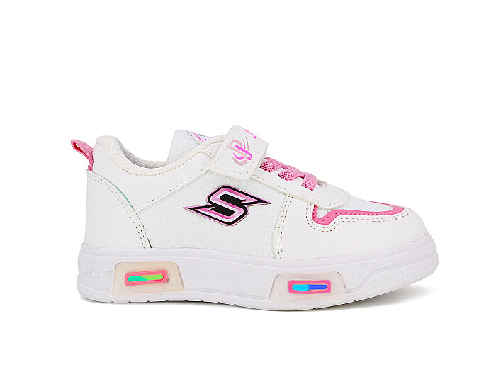 Projunior Patik 2672 Cilt Spor Ayakkabı Beyaz - Pembe - 3
