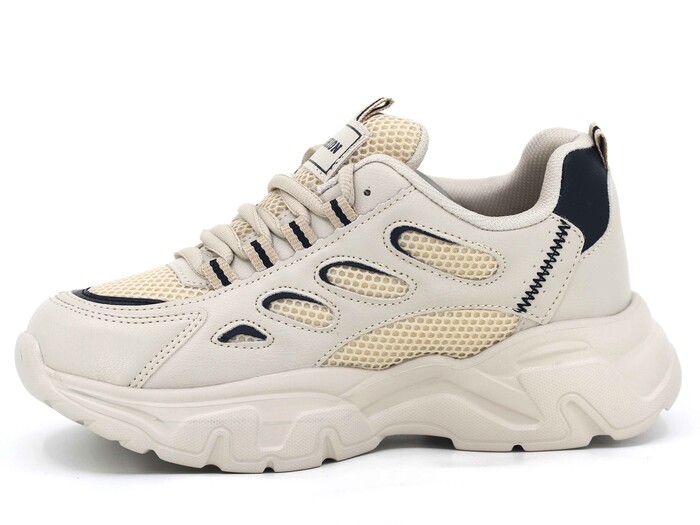 Queen Step Zenne 1001 Anorak Spor Ayakkabı Kum - Siyah - Queen Step (1)