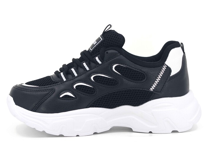 Queen Step Zenne 1001 Anorak Spor Ayakkabı Siyah - Beyaz - Queen Step (1)
