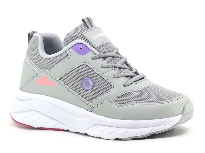 Queen Step Zenne 2110 Anorak Spor Ayakkabı Buz - Lila - Thumbnail