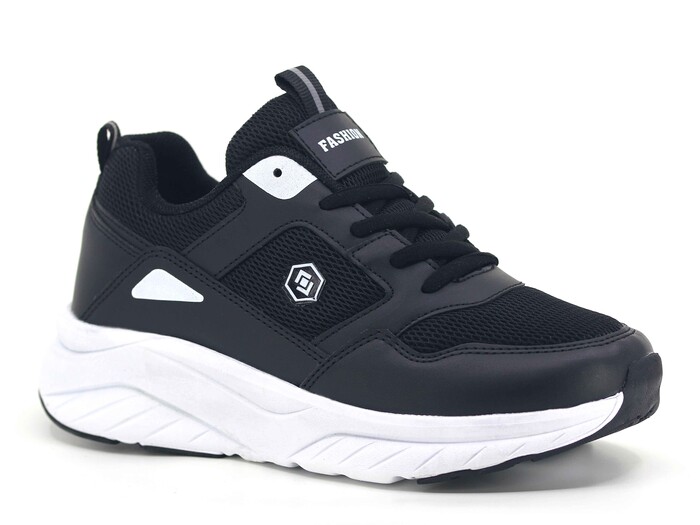 Queen Step Zenne 2110 Anorak Spor Ayakkabı Siyah - Beyaz - Queen Step