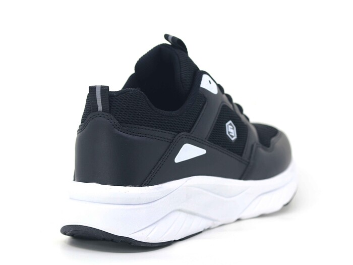 Queen Step Zenne 2110 Anorak Spor Ayakkabı Siyah - Beyaz - Thumbnail