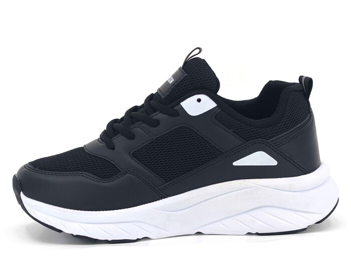 Queen Step Zenne 2110 Anorak Spor Ayakkabı Siyah - Beyaz - Thumbnail