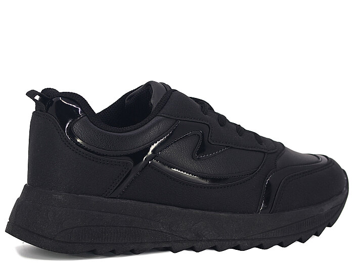 Queen Step Zenne 4077 Cilt Spor Ayakkabı Siyah - 3