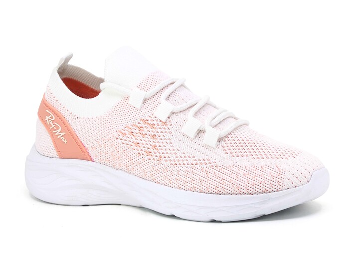 Raymax Zenne 351 Triko Spor Ayakkabı Beyaz - Pudra - Raymax