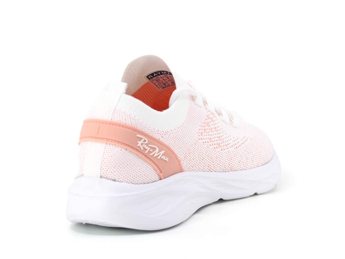 Raymax Zenne 351 Triko Spor Ayakkabı Beyaz - Pudra - 3