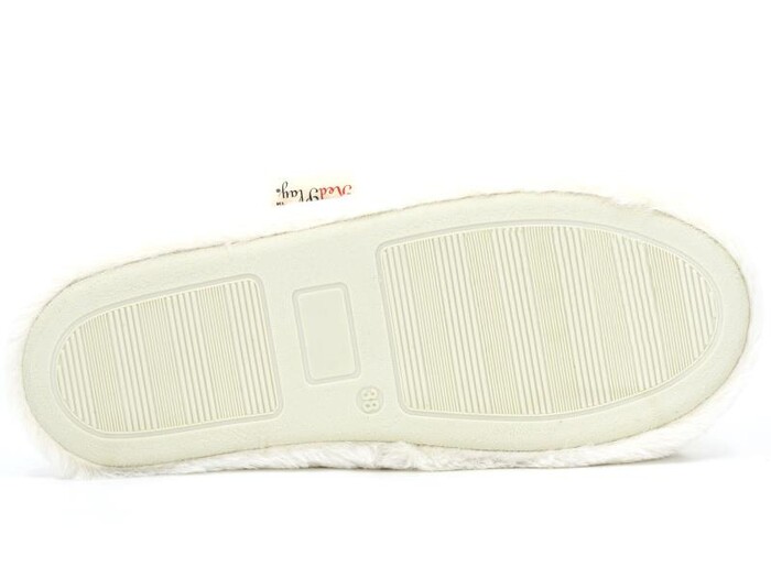 Redplay Zenne Çinçila Ev Terliği Ekru - 6