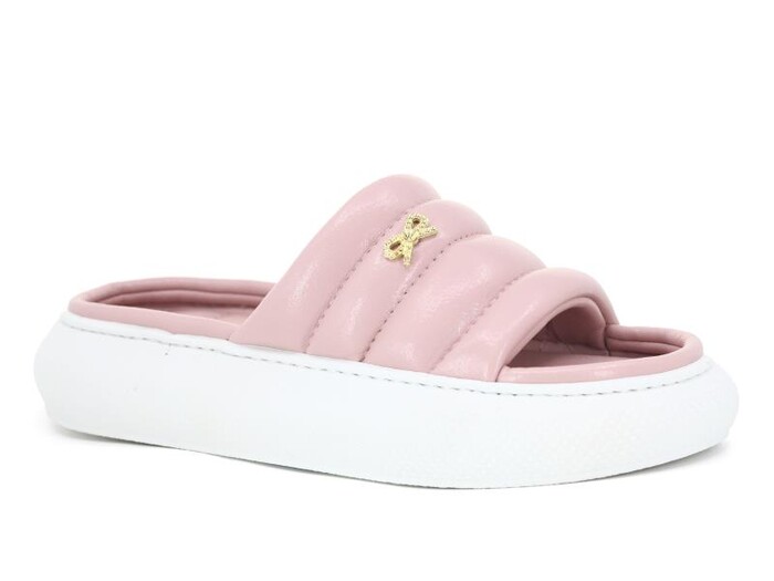 Redplay Zenne Dikişli Soft Günlük Terlik Gül Kurusu - 1