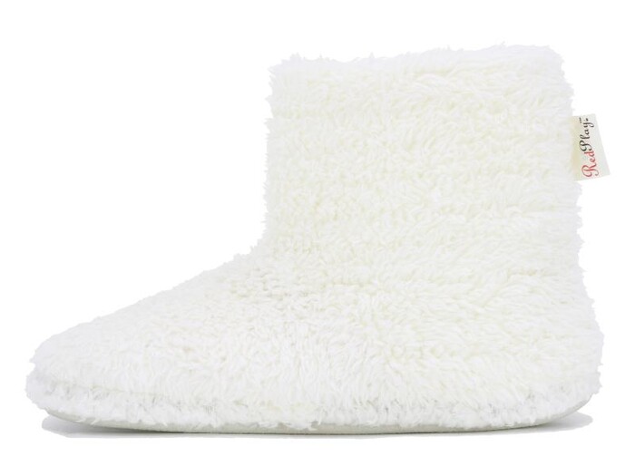 Redplay Zenne Efektli Çizgili Velsoft Ev Botu Ekru - Redplay (1)