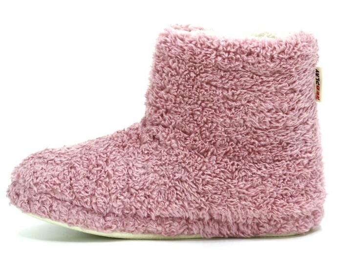 Redplay Zenne Efektli Çizgili Velsoft Ev Botu Gül Kurusu - Redplay (1)