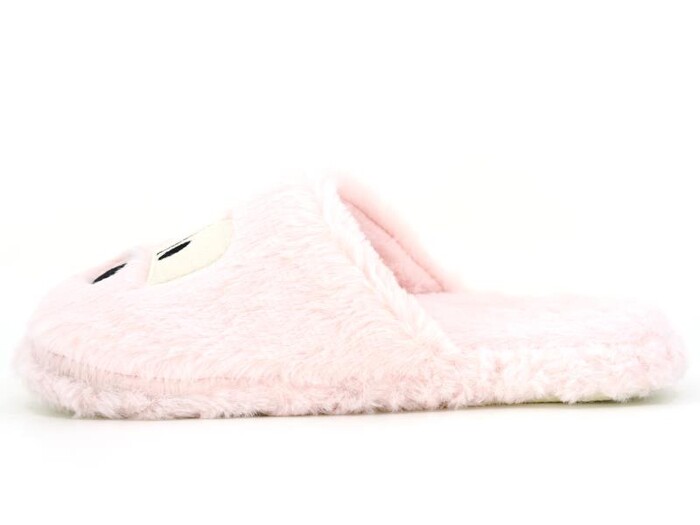 Redplay Zenne Köpek Nakış Figürlü Ev Terliği Pembe
