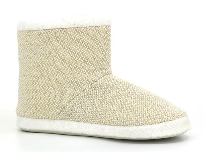 Redplay Zenne Simli Triko Ev Botu Ekru - Redplay