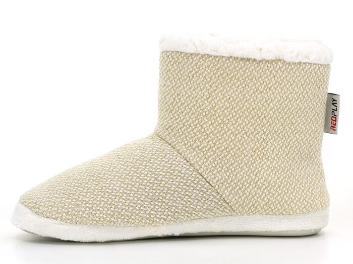 Redplay Zenne Simli Triko Ev Botu Ekru - Redplay (1)